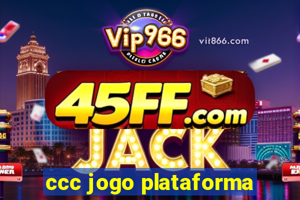 ccc jogo plataforma